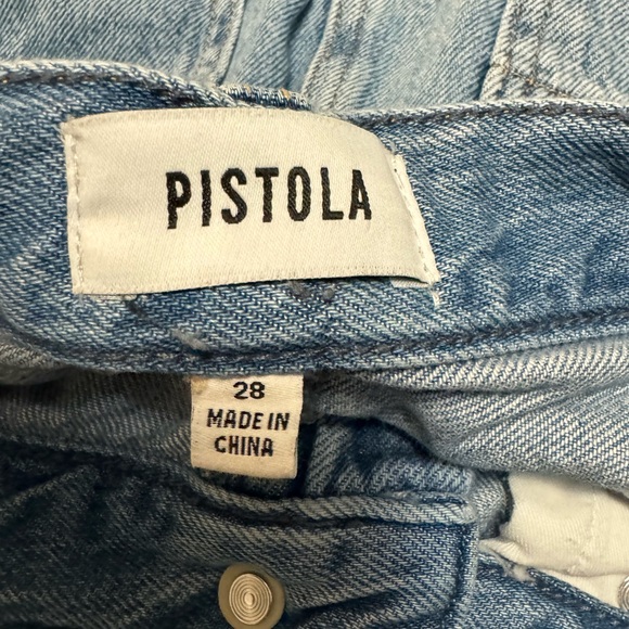 Pistola Raye Maxi skirt size 28 frayed edge - Picture 8 of 13